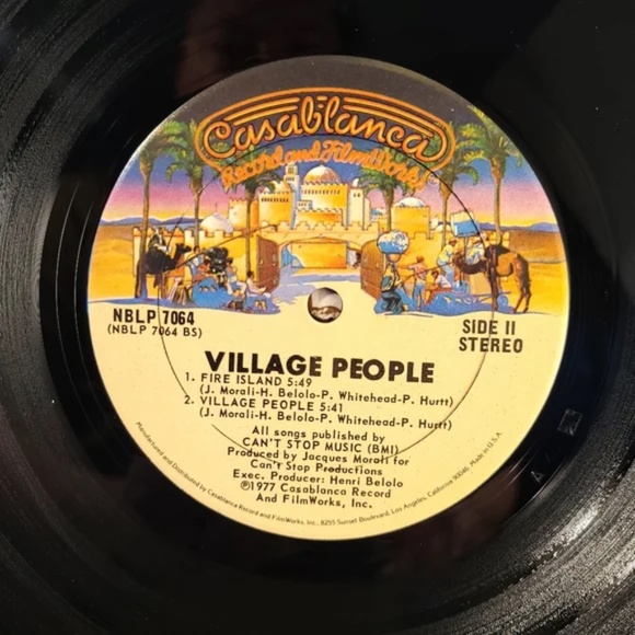 Village People Self Titled Vinyl LP 1977 - Picture 6 of 7
